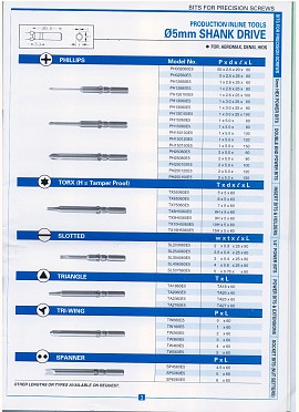 Mũi vặn vít hoa thị T25 thân tròn 5mm