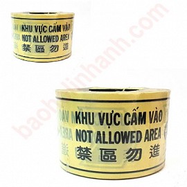 Cuộn rào chắn công trình vàng đen