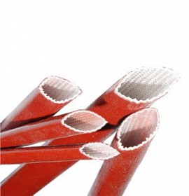 Silicone Coated Fiberglass Sleeve  KIRASRI-180